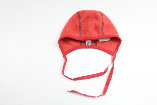 Fleecehue fra North - Størrelse 56/62 - Rød