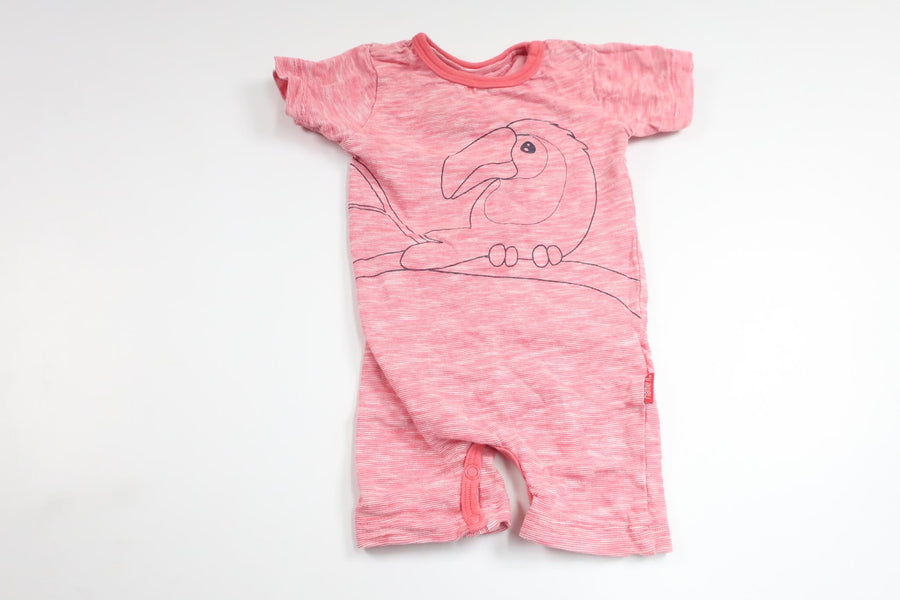 Jumpsuit fra Name It - Størrelse 56 - Rød