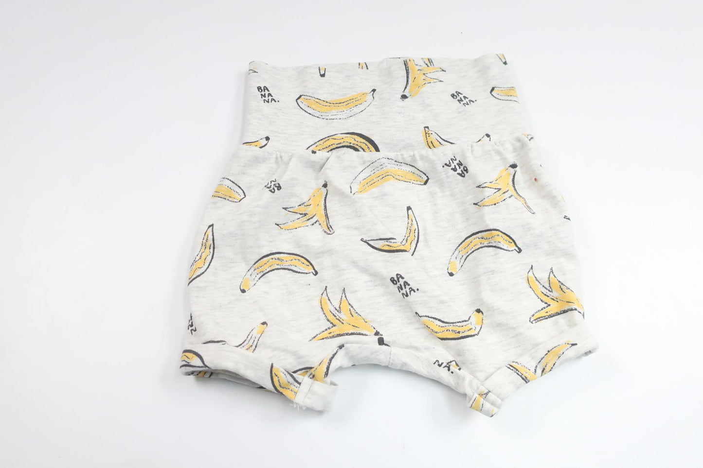 Shorts med bananer fra H&M - Størrelse 68 - Grå