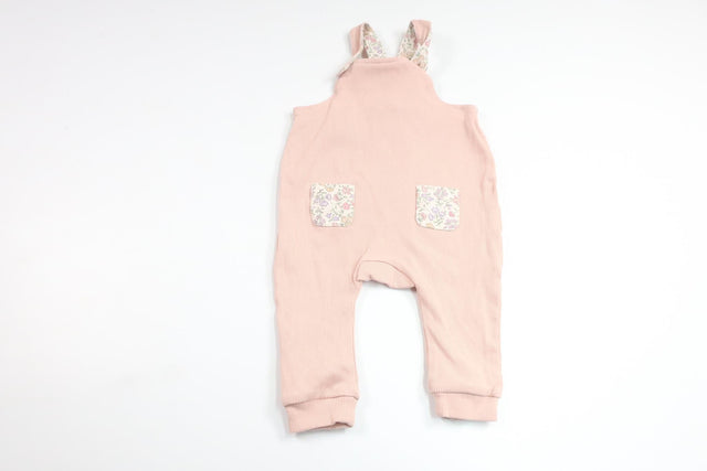 Ribbet jumpsuit fra H&M - Størrelse 62 - Lyserød