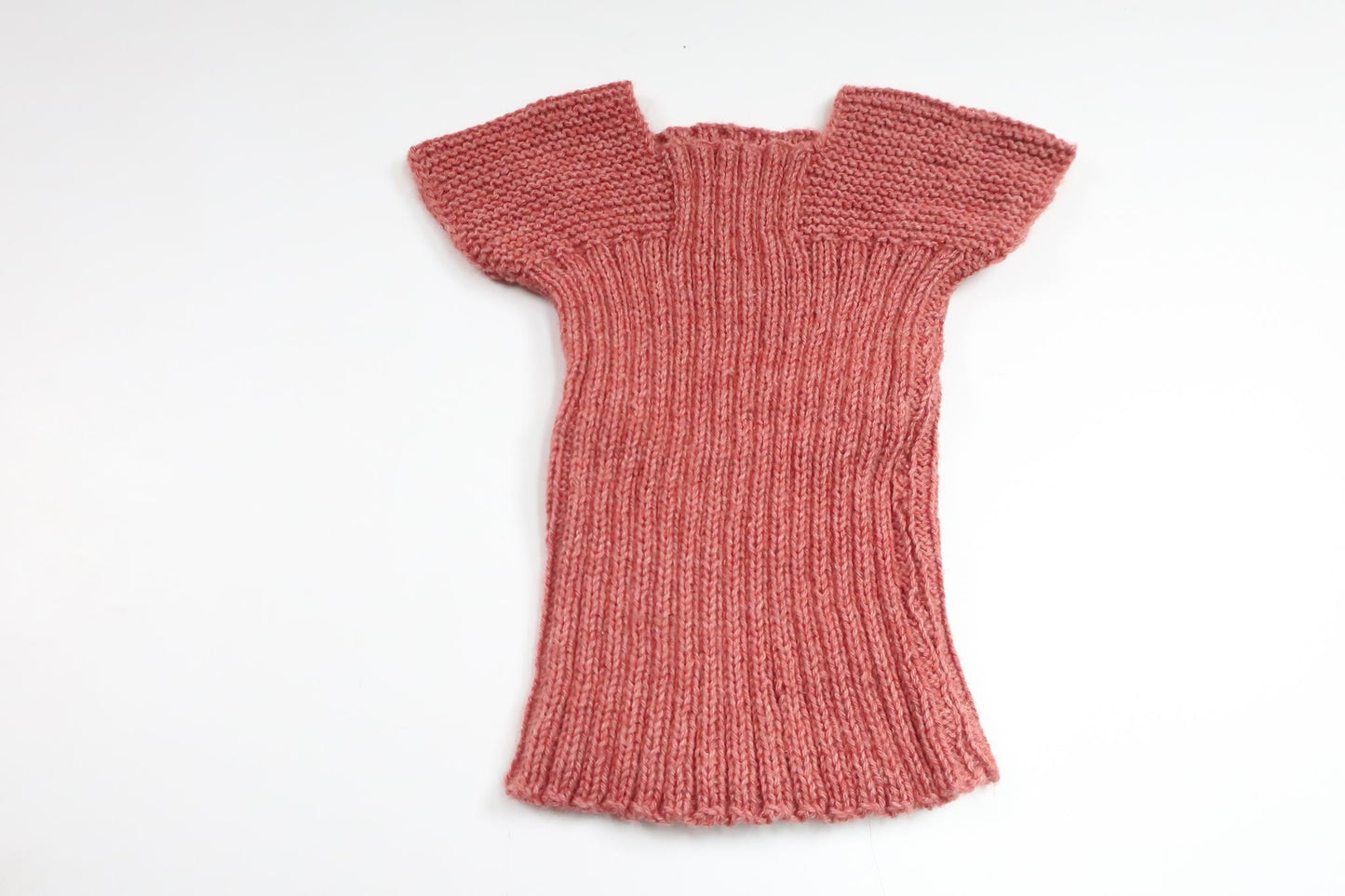 Strikket sweater fra Hemstickat - Størrelse 50/56 - Lyserød