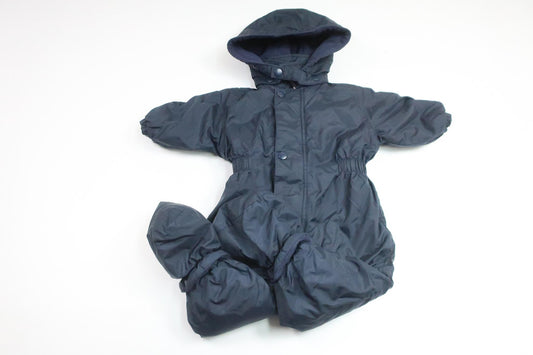 Fleeceforede overalls fra Baby GAP - Størrelse 68/74 - Marineblå