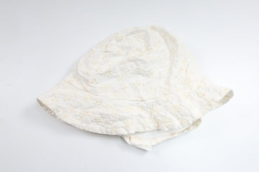 Solhat fra Zara - Størrelse 48 - Hvid