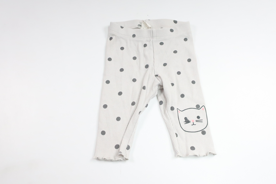 Ribbede bukser fra H&M - Størrelse 56 - Grå