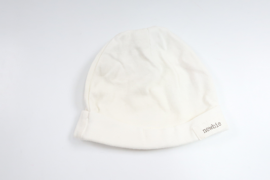 Hat fra Newbie - Størrelse 56/62 - Hvid