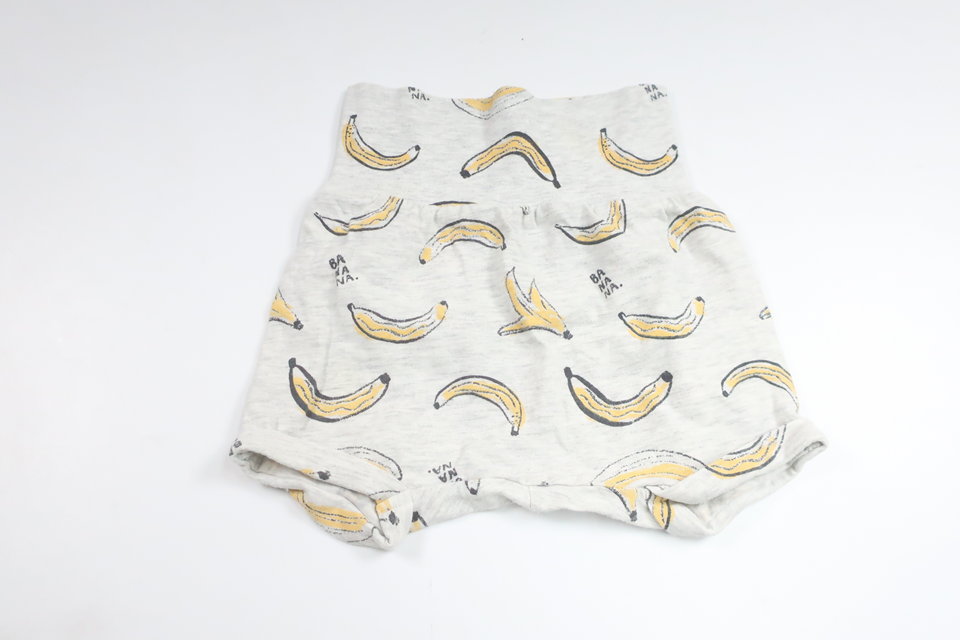 Shorts med bananer fra H&M - Størrelse 62 - Grå