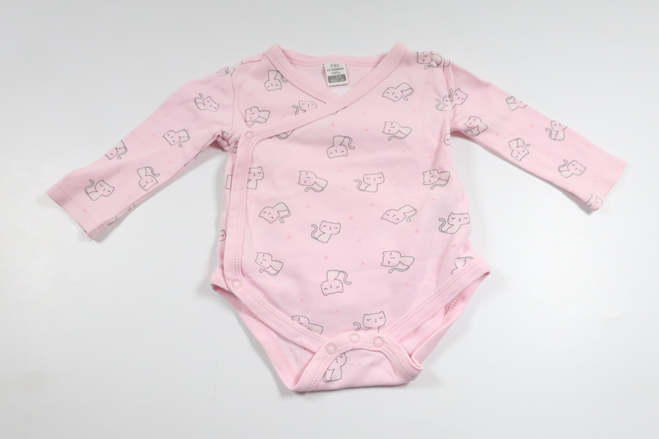 Wrap-body fra LC Waikiki - Størrelse 56/62 - Lyserød