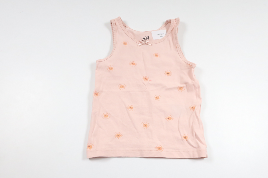 Tanktop fra H&M - Størrelse 92 - Lyserød