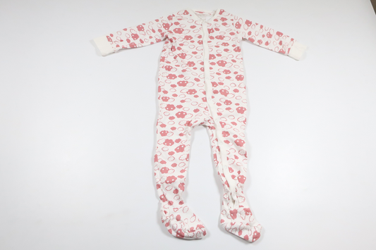 Pyjamas med skyer fra Lupilu - Størrelse 86 - Hvid