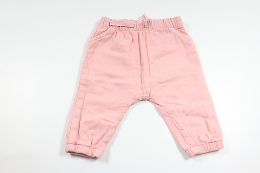 Forede bukser fra H&M - Størrelse 68 - Pink
