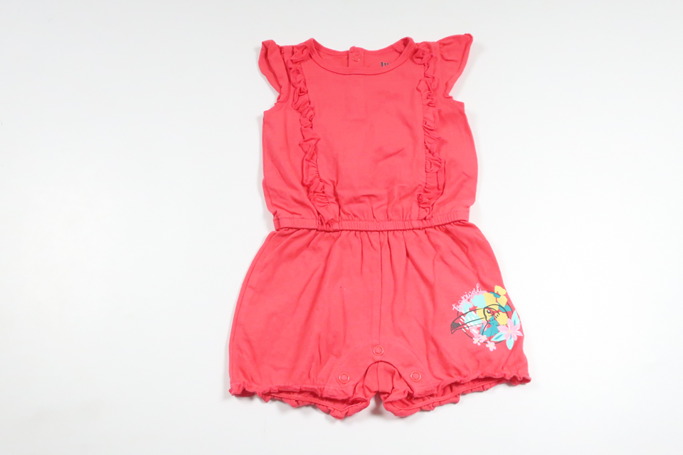 Heldragt fra Lupilu - Størrelse 62/68 - Rød