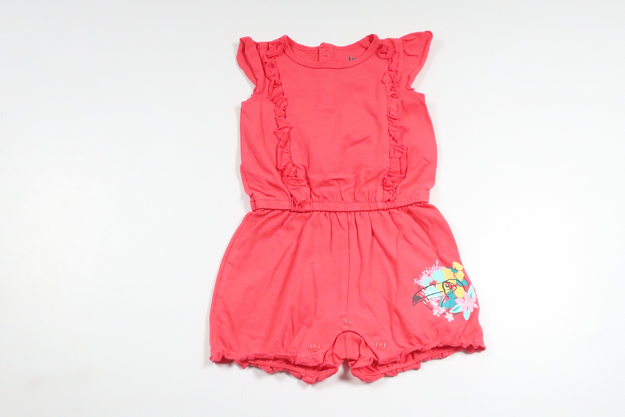 Heldragt fra Lupilu - Størrelse 62/68 - Rød