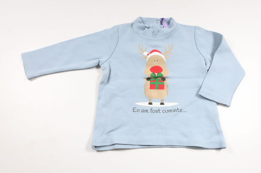 Sweater fra Iuvas - Størrelse 74/80 - Blå