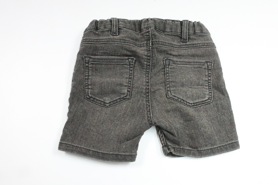 Denimshorts fra H&M - Størrelse 74 - Grå