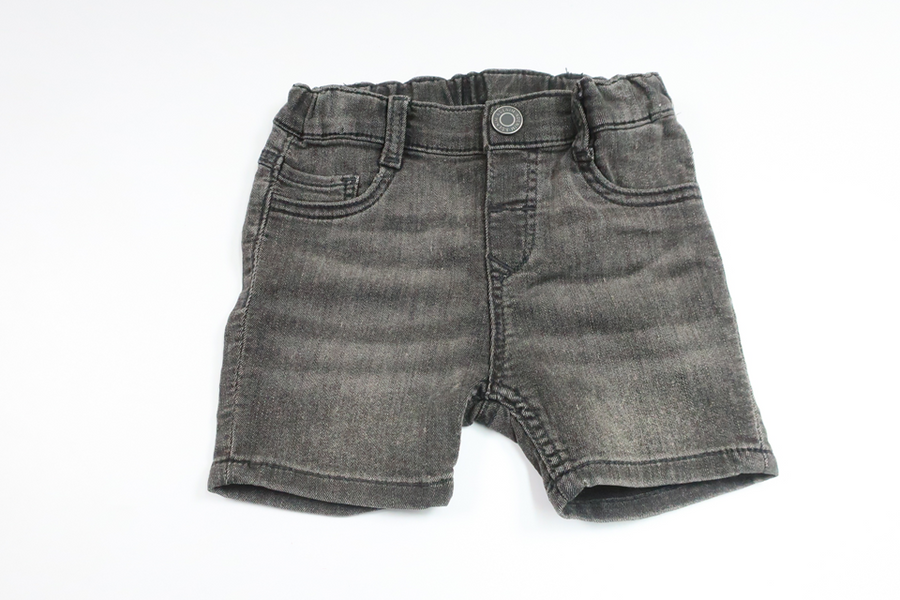 Denimshorts fra H&M - Størrelse 74 - Grå
