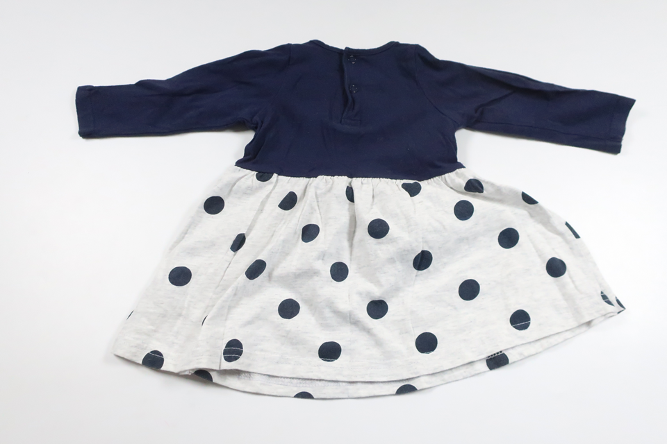 Kjole med Minnie fra Disney - Størrelse 68 - Marineblå