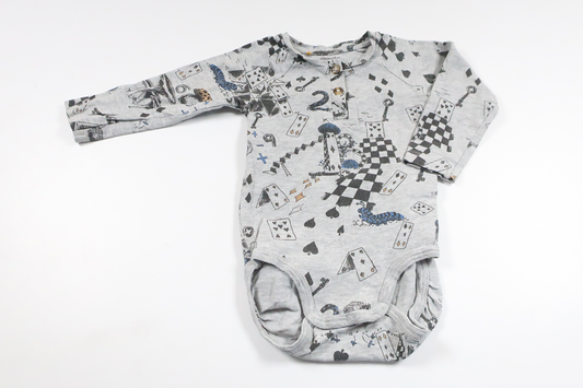 Bodysuit fra Minimarket - Størrelse 62/68 - Grå