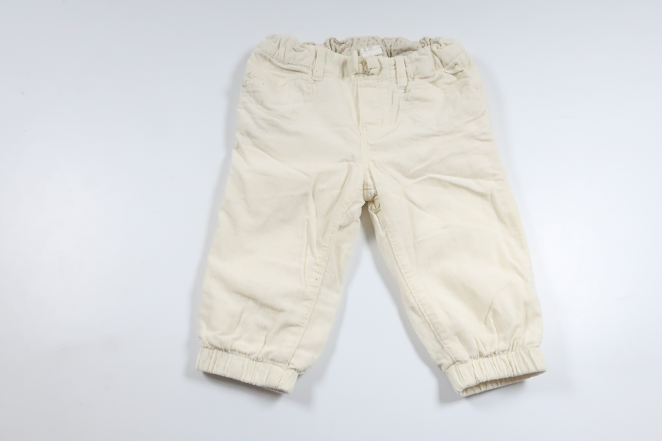 Forede bukser fra H&M - Størrelse 74 - Off-white
