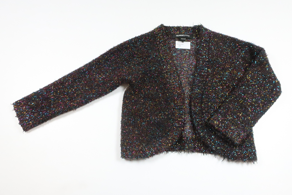 Cardigan fra My Wear Young - Størrelse 98/104 - Multifarvet