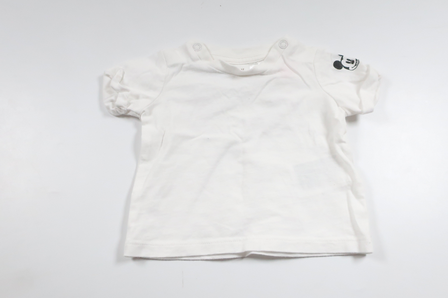 T-shirt fra H&M - Størrelse 56 - Hvid