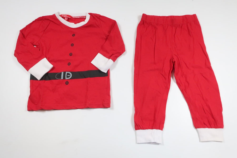 Julemandskostume/ fra Skill - Størrelse 86/92 - Rød