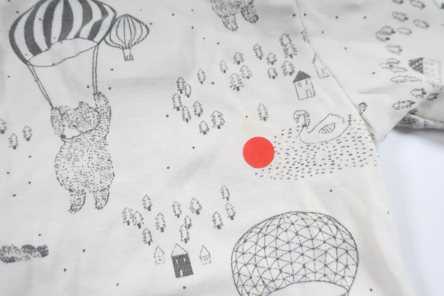 Pyjamas fra Lindex - Størrelse 50 - Hvid