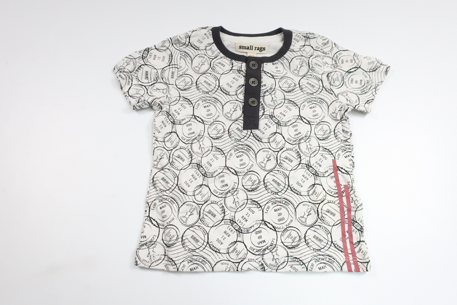 T-shirt fra Small Rags - Størrelse 80 - Hvid