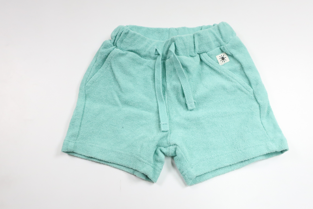 Frottéshorts fra Lindex - Størrelse 62 - Blå