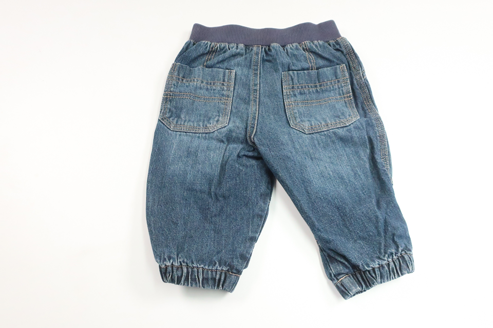 Forede bukser fra Baby Team - Størrelse 68 - Denim