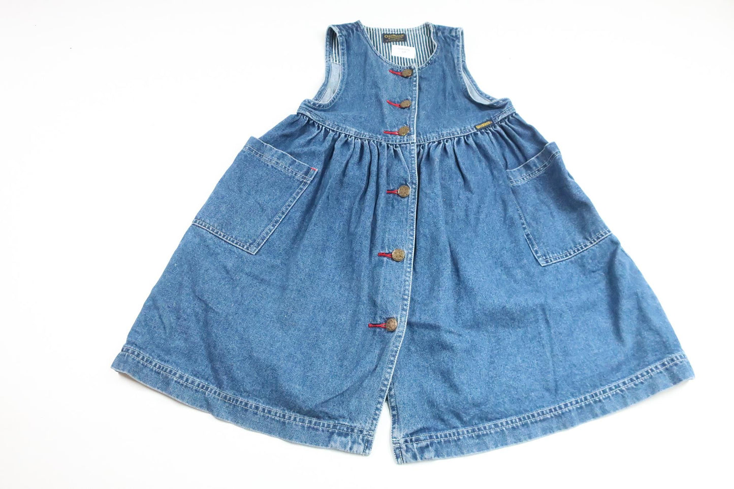 Denimkjole fra OshKosh B'Gosh - Størrelse 104/110 - Denim
