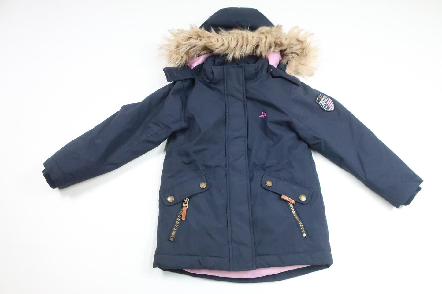 Vinterjakke fra Hampton Republic - Størrelse 110 - Marineblå
