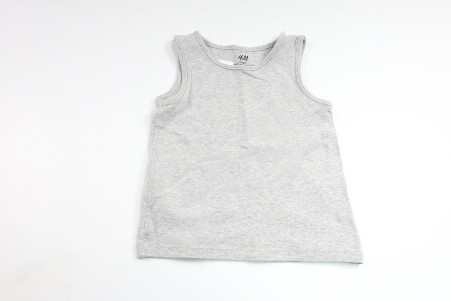 Tanktop fra H&M - Størrelse 86 - Grå