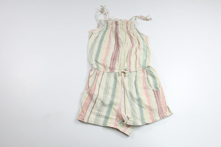 Stribet jumpsuit fra Kappahl - Størrelse 122 - Multifarvet