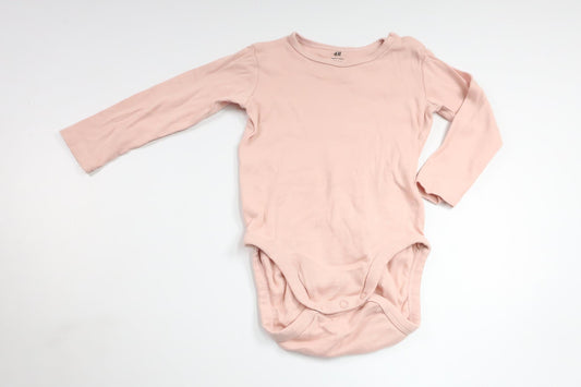 Bodysuit fra H&M - Størrelse 86 - Lyserød