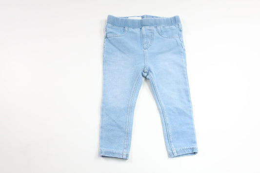 Jeggings fra H&M - Størrelse 74 - Denim