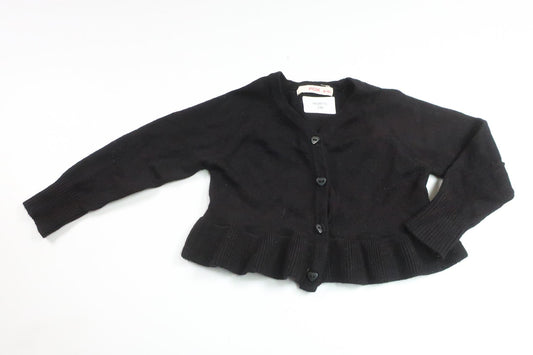 Strikket cardigan fra Fox - Størrelse 68/74 - Sort