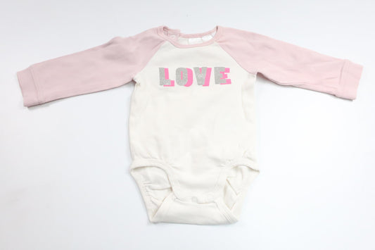 Bodysuit fra H&M - Størrelse 62 - Lyserød