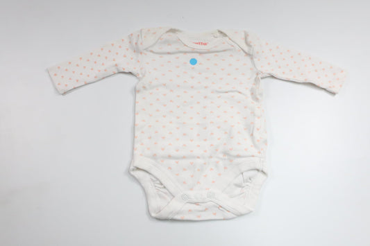 Bodysuit fra Lupilu - Størrelse 50/56 - Hvid