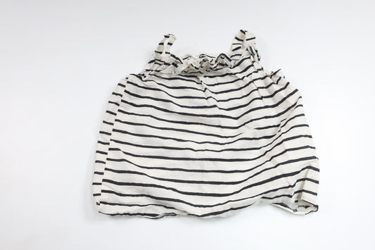Stribet tunika fra H&M - Størrelse 86 - Hvid