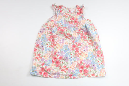 Blomsterkjole fra H&M - Størrelse 86 - Multifarvet
