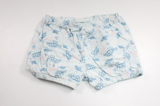Shorts med skildpadder fra So Cute - Størrelse 98 - Blå