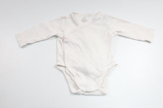 Wrap-body fra H&M - Størrelse 56 - Hvid