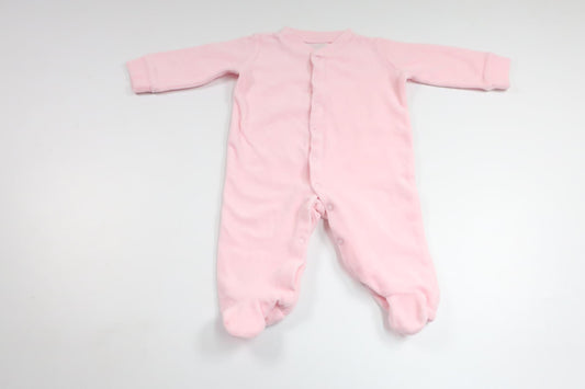 Fleecepyjamas fra So Cute - Størrelse 62 - Lyserød