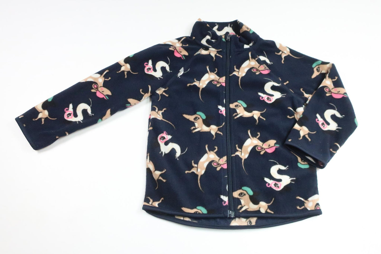 Fleecejakke fra H&M - Størrelse 98/104 - Marineblå