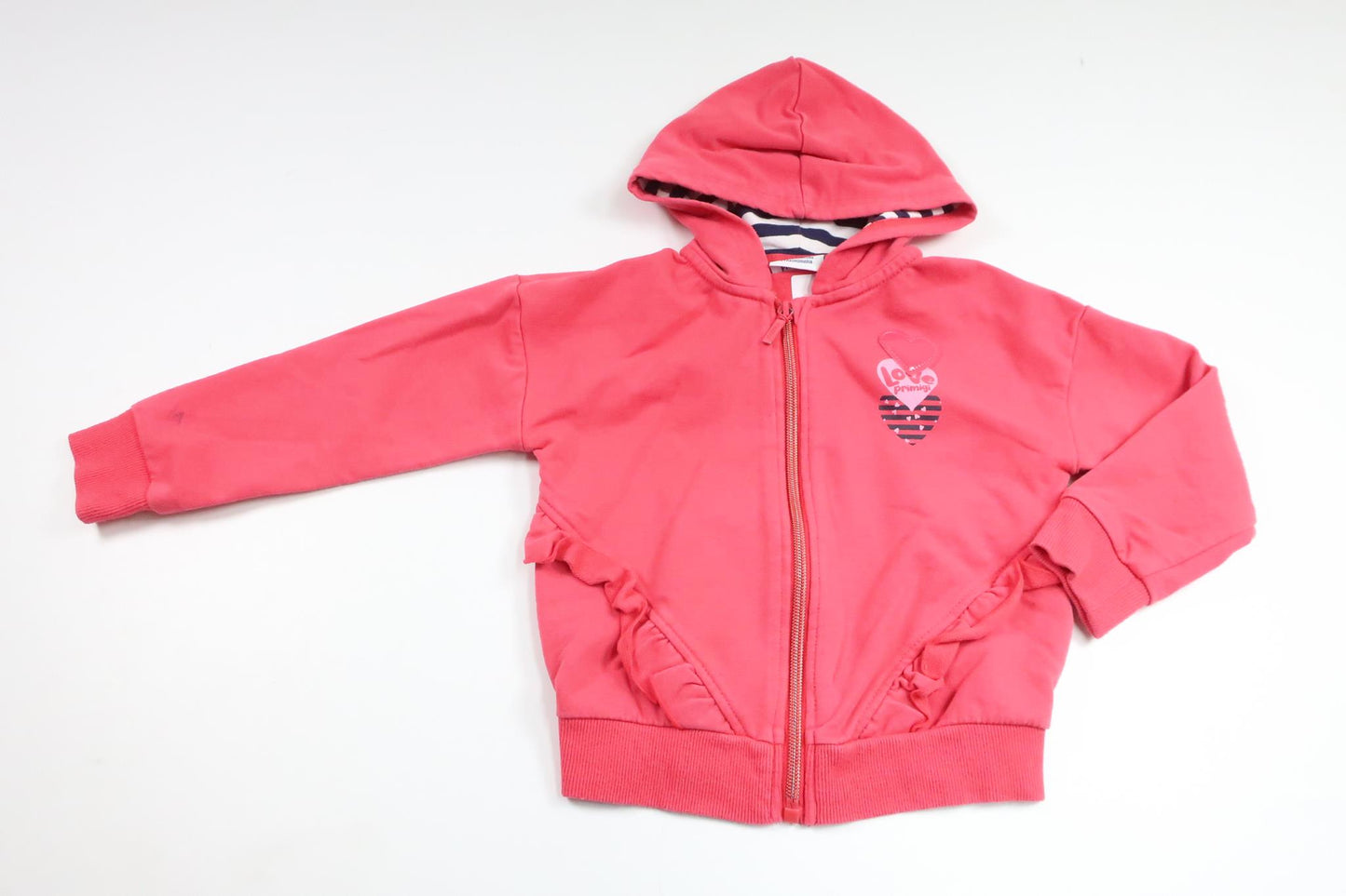 Hættejakke fra Primigi - Størrelse 92 - Lyserød