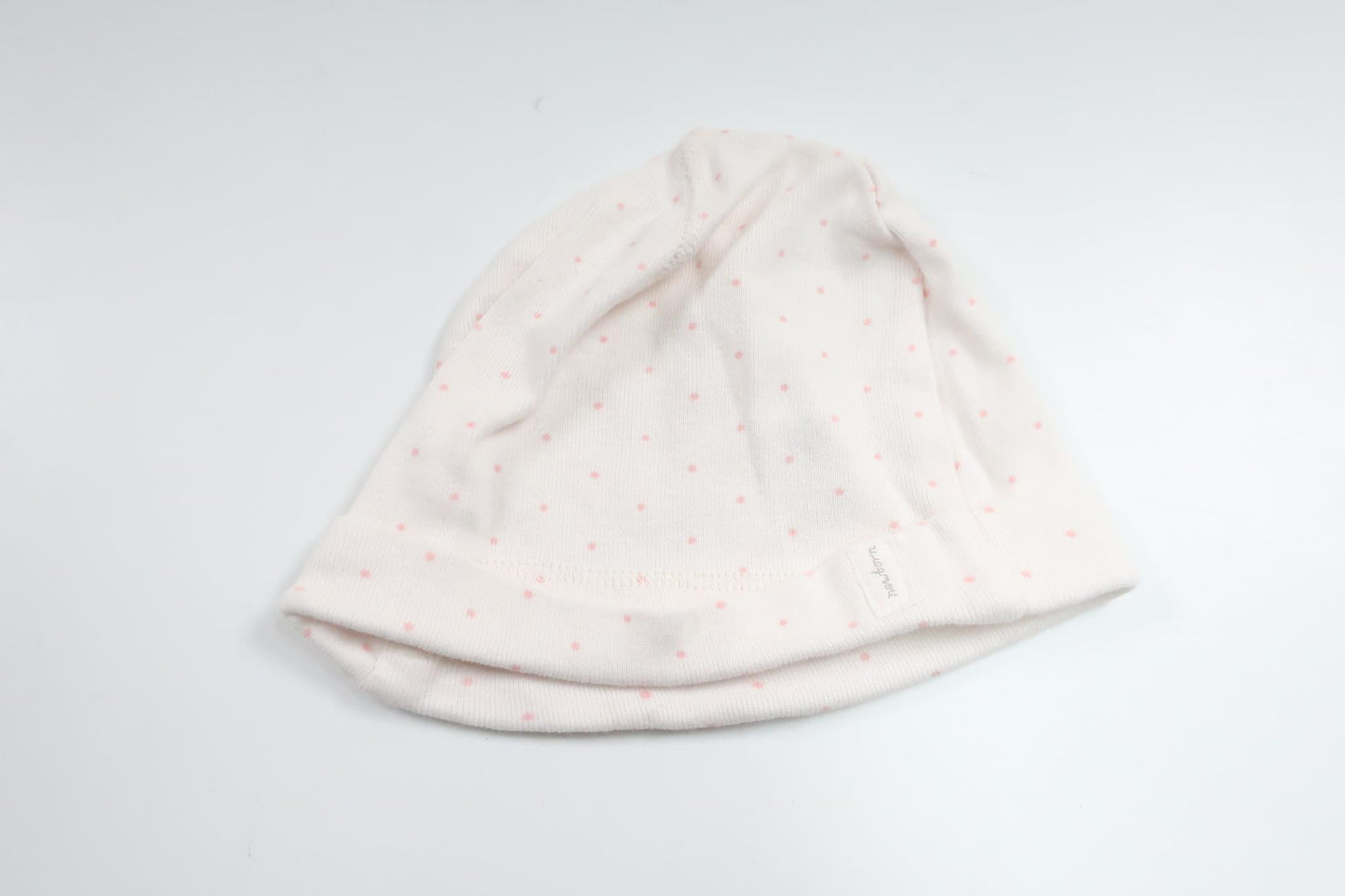 Prikket hue fra H&M - Størrelse 62 - Hvid