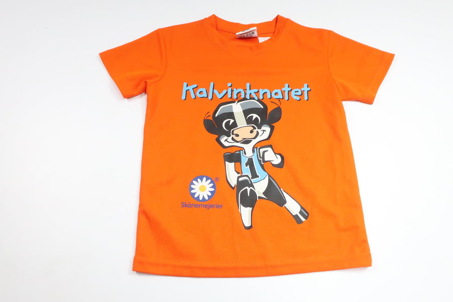 T-shirt fra Kalvin - Størrelse 98/104 - Orange
