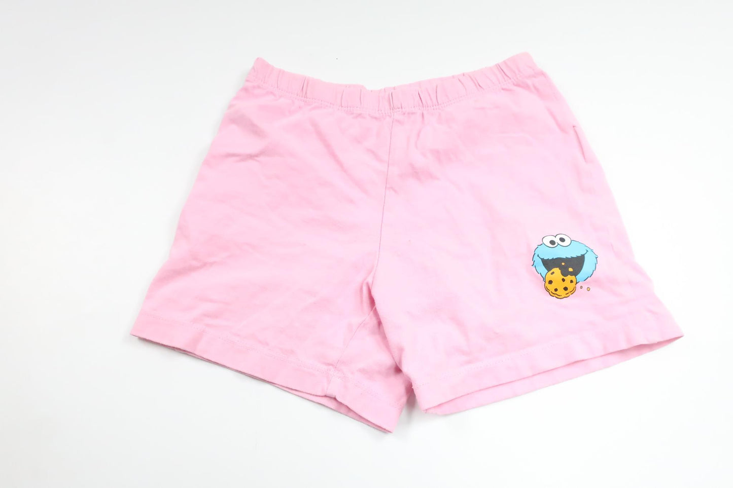 Pyjamasshorts fra Sesame Street - Størrelse 110/116 - Lyserød