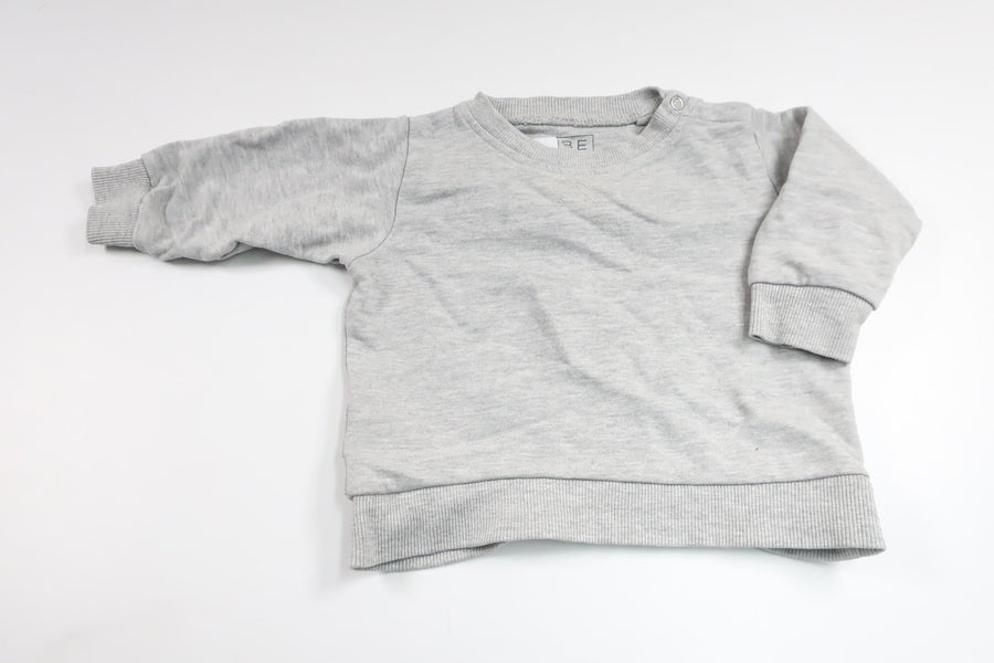 Sweatshirt fra BEBE - Størrelse 70 - Grå