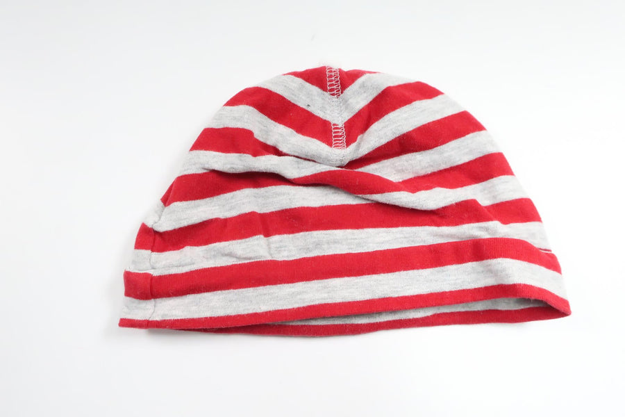 Stribet hue fra H&M - Størrelse 68 - Rød